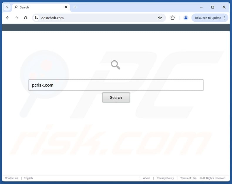 WebStatSearch browser hijacker
