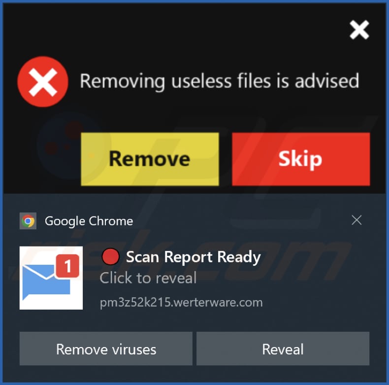 werterware[.]com notification