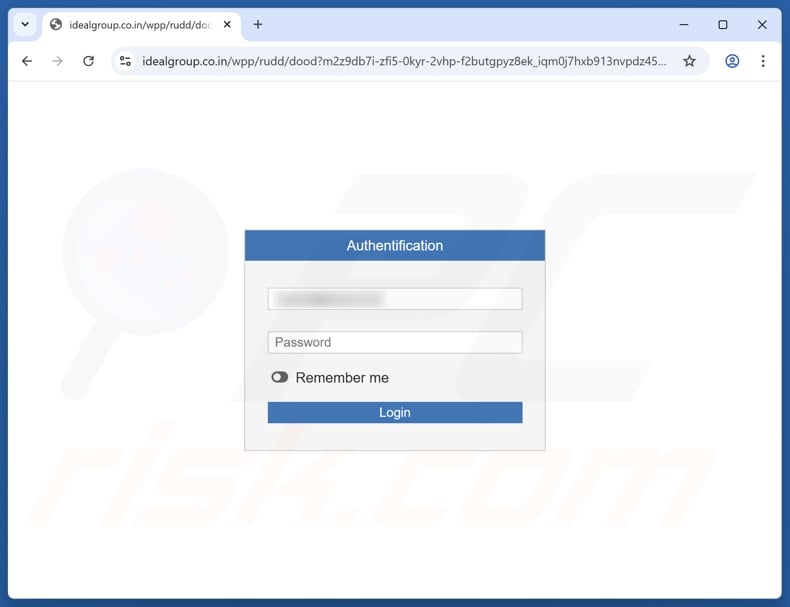 Affirm Account Status By Completing CAPTCHA scam email promoted phishing site