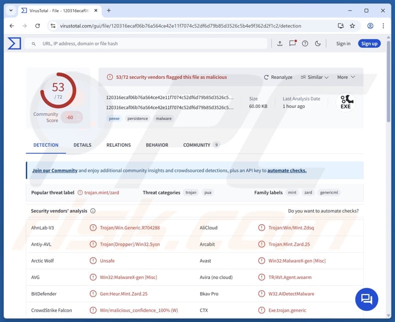 Amatera malware