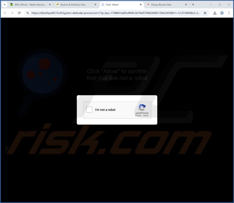 bsm-defender[.]pro ads