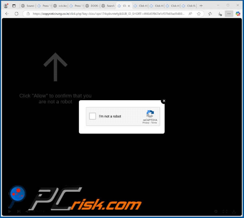 copyroticirung.co[.]in website appearance (GIF)