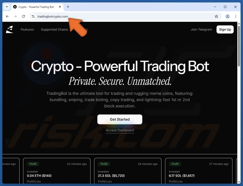 Crypto Trading Bot scam