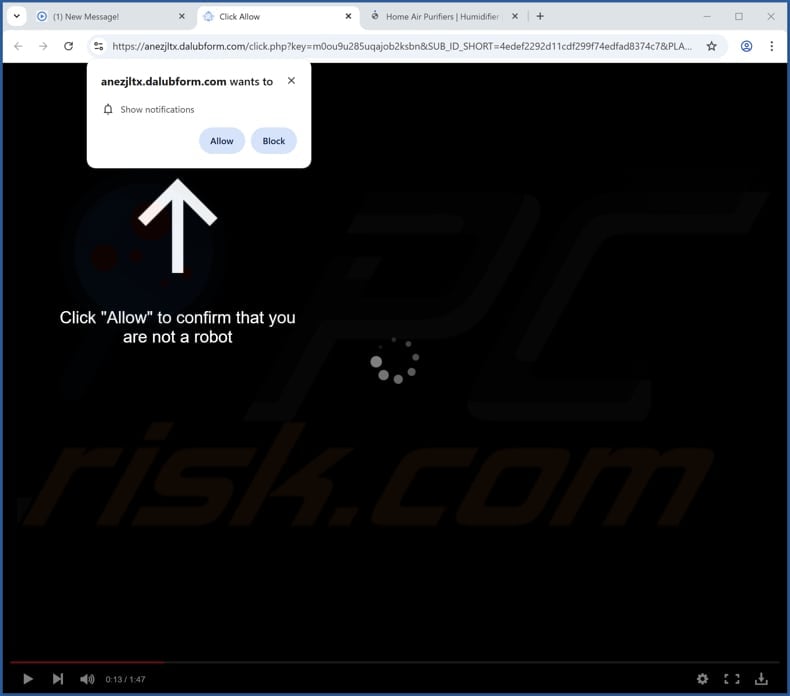 dalubform[.]com ads