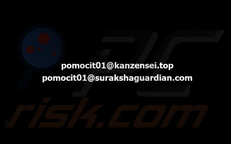DataLeak ransomware wallpaper
