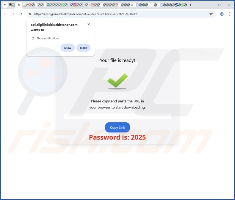 digilinksbluekittaner[.]com ads