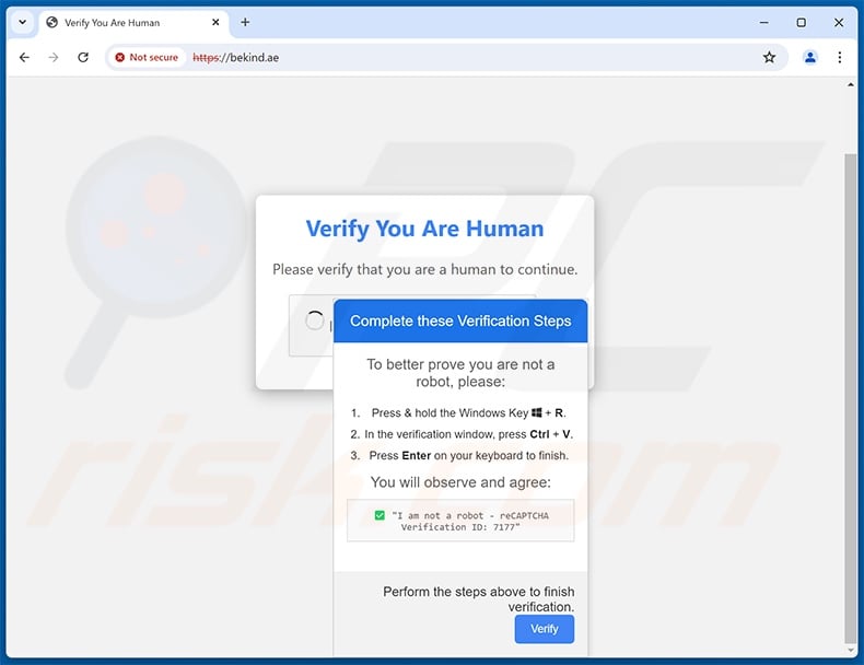ClickFix scam distributing EDDIESTEALER malware