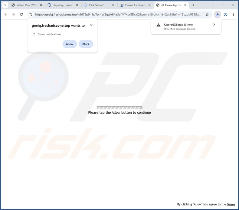 freshadszone[.]top ads