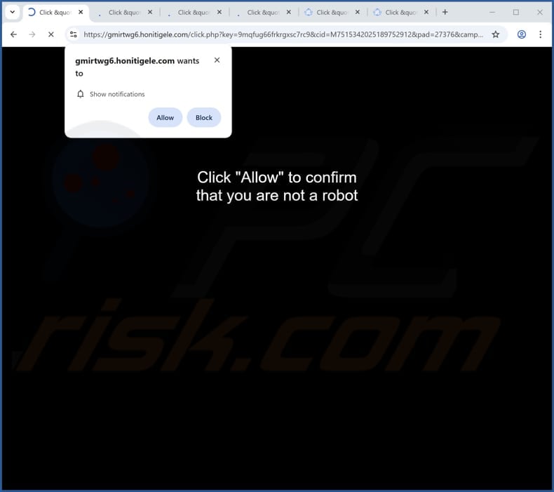 honitigele[.]com ads
