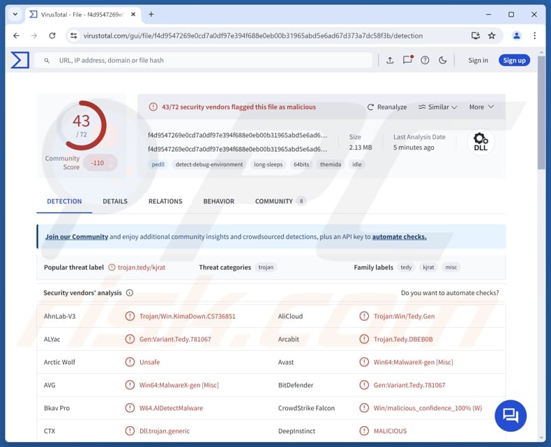 KimJongRAT malware