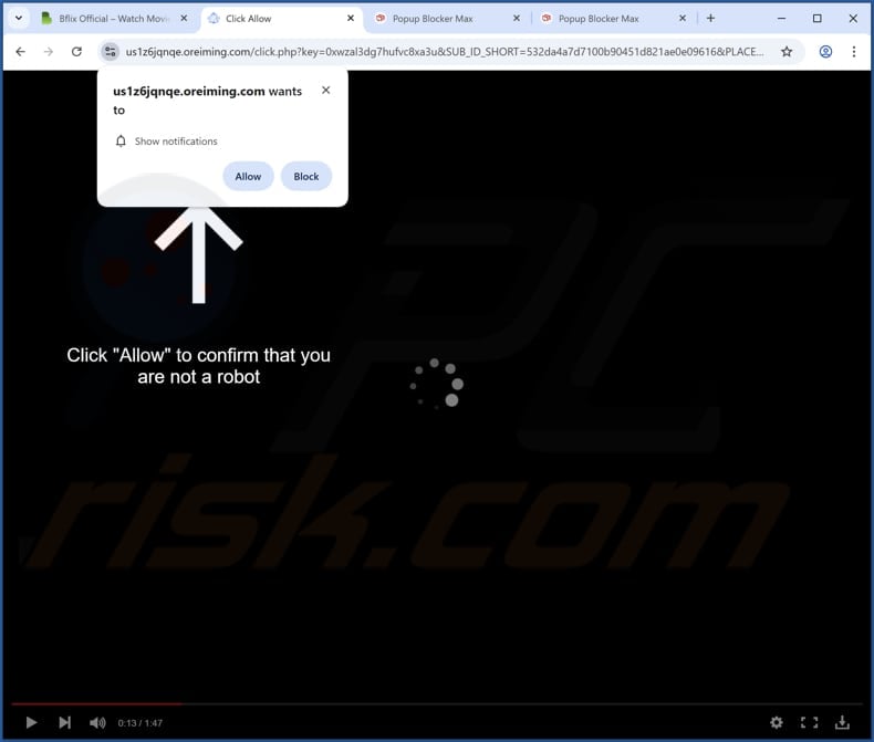oreiming[.]com ads