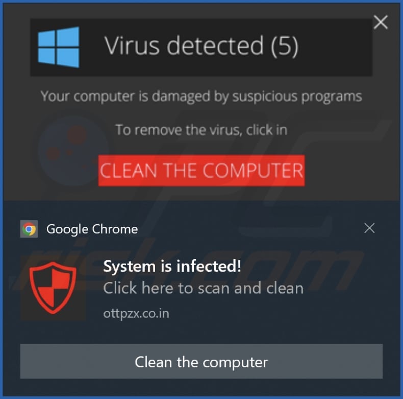 ottpzx.co[.]in notification