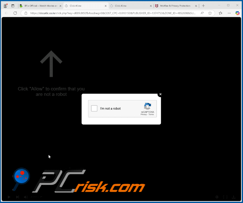 slocatic.co[.]in website appearance (GIF)