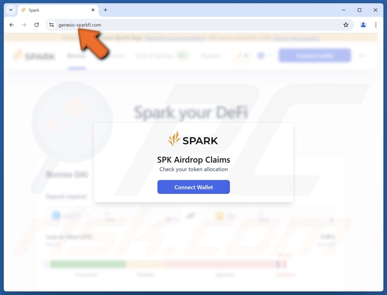 Spark Airdrop scam