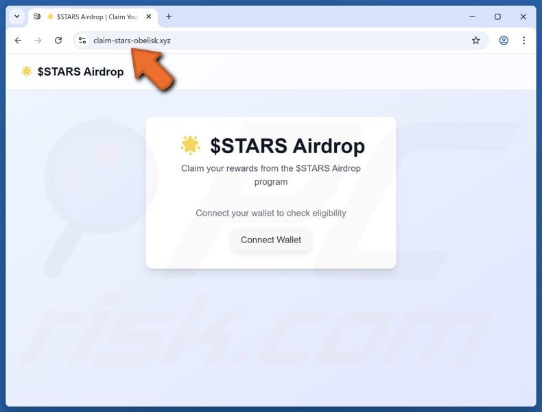 $STARS Airdrop scam