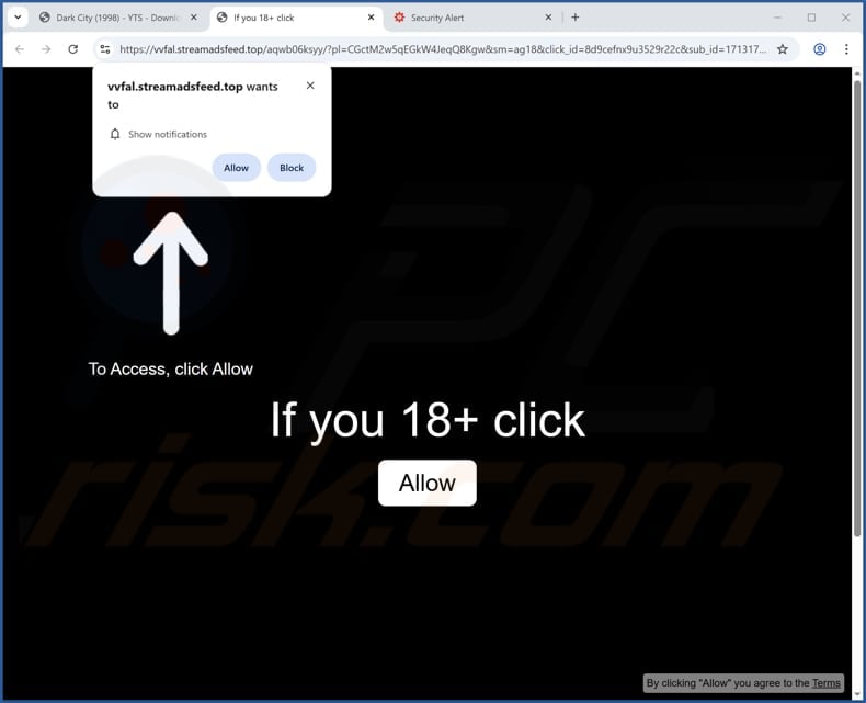 streamadsfeed[.]top ads