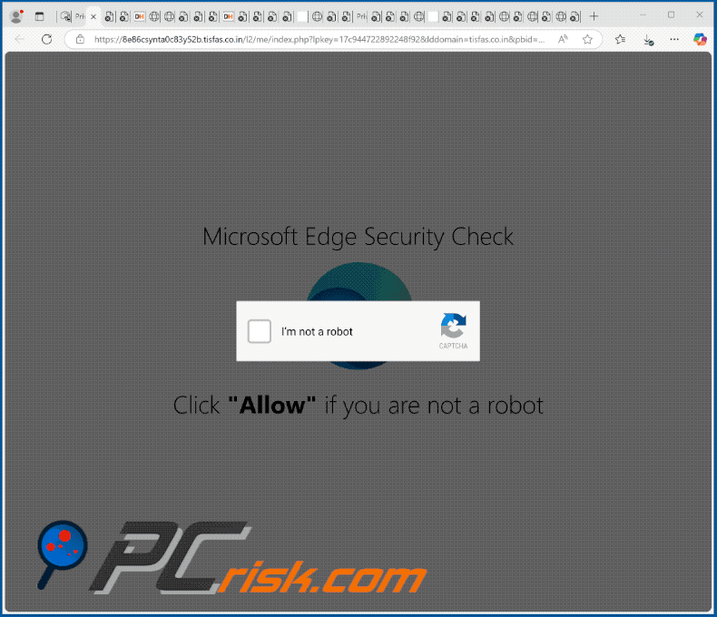 tisfas.co[.]in website appearance (GIF)