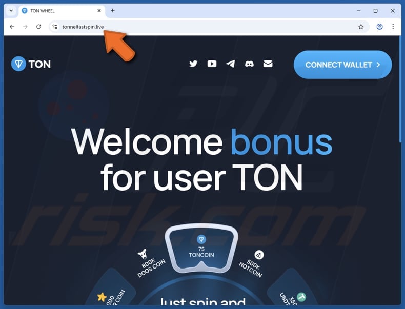 Toncoin (TON) Bonus Rewards scam