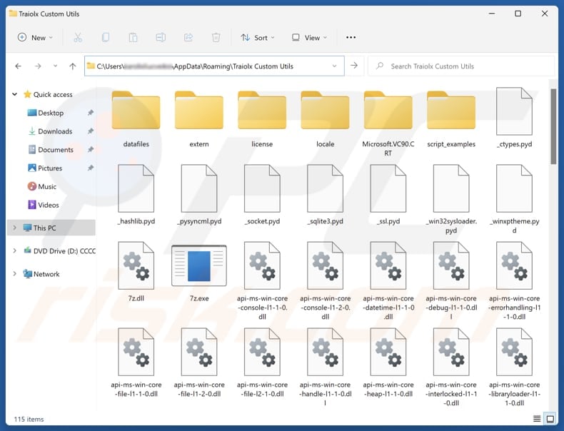 Traiolx Custom Utils unwanted application