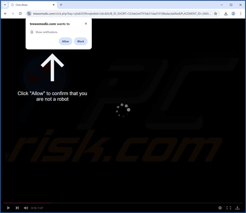 trewomodic[.]com ads