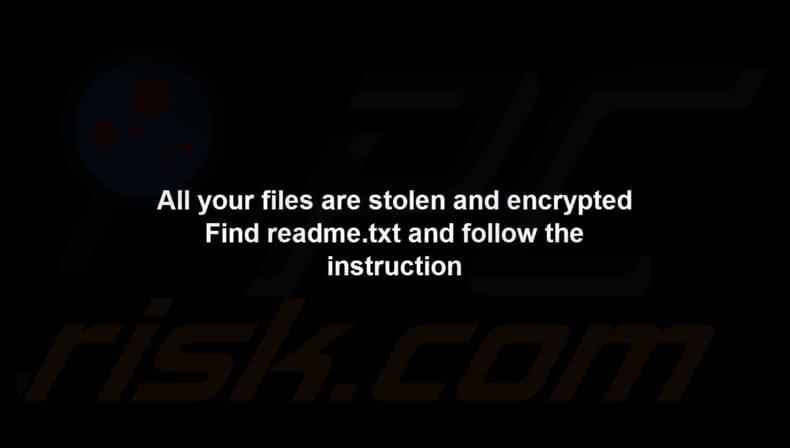 UraLocker ransomware wallpaper