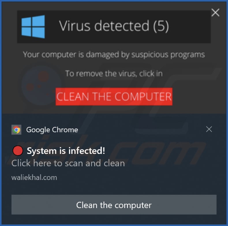 waliekhal[.]com notification