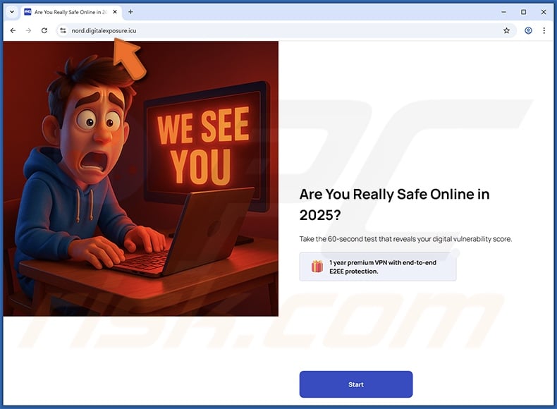 1 Year Free Premium NordVPN scam