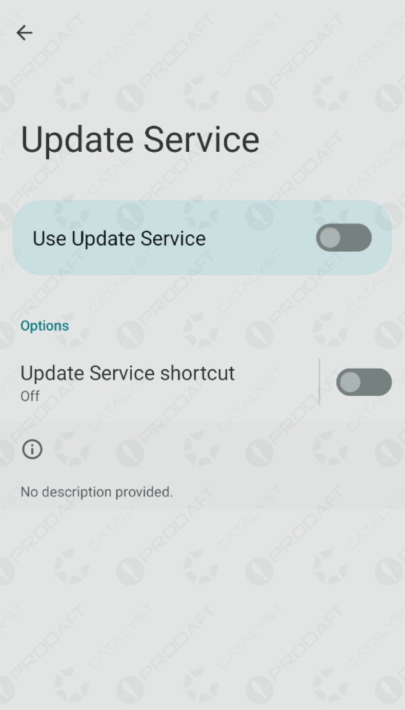 AntiDot malware displayed fake update screen used to obtain permissions