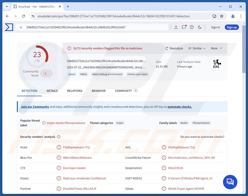 BOFAMET malware