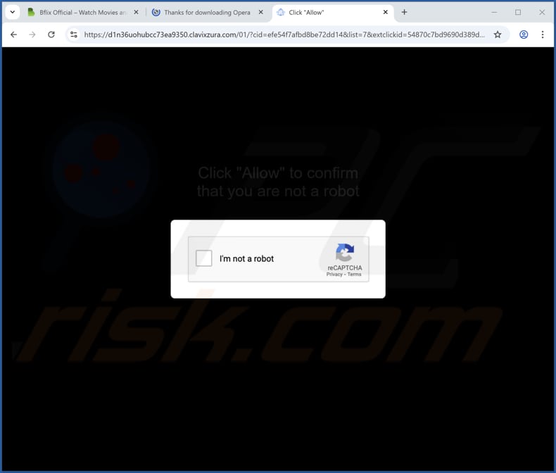 clavixzura[.]com ads