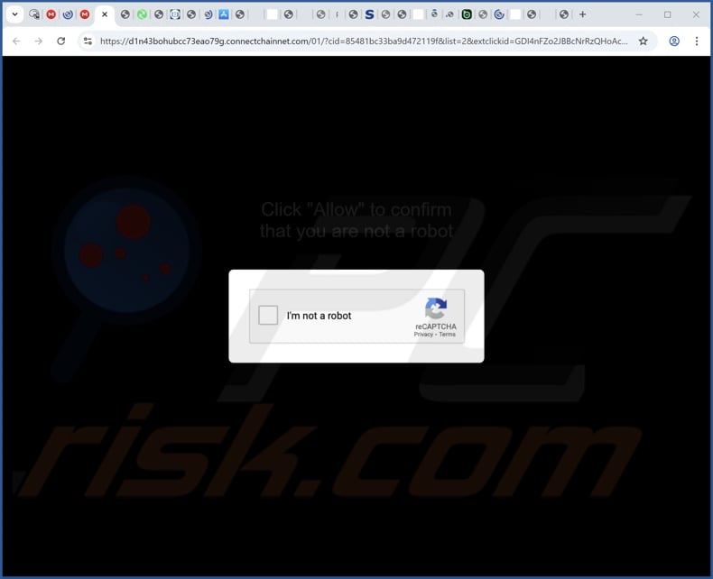 connectchainnet[.]com pop-up redirects