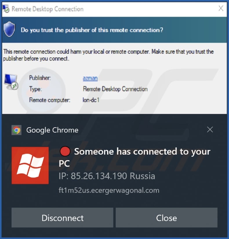 ecergerwagonal[.]com notification