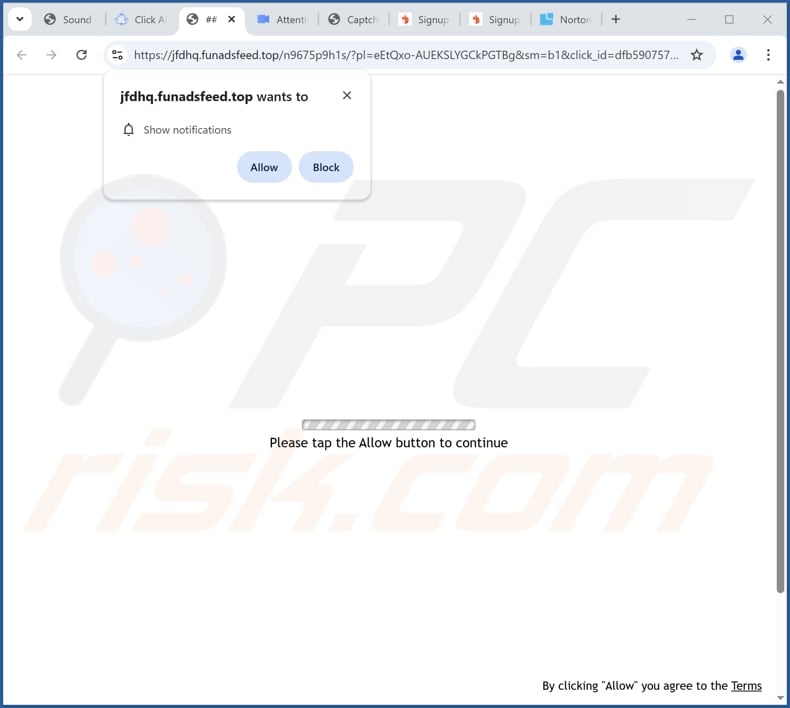 funadsfeed[.]top ads