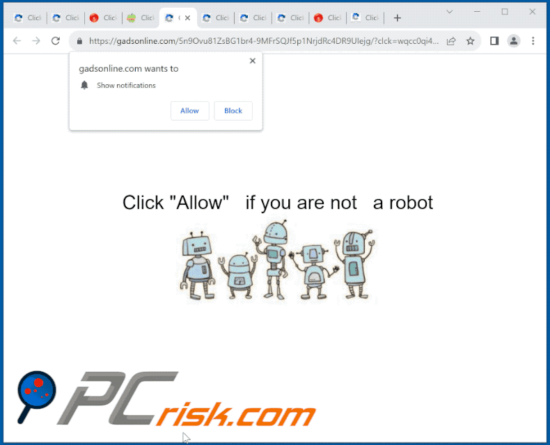 gadsonline[.]com website appearance (GIF)