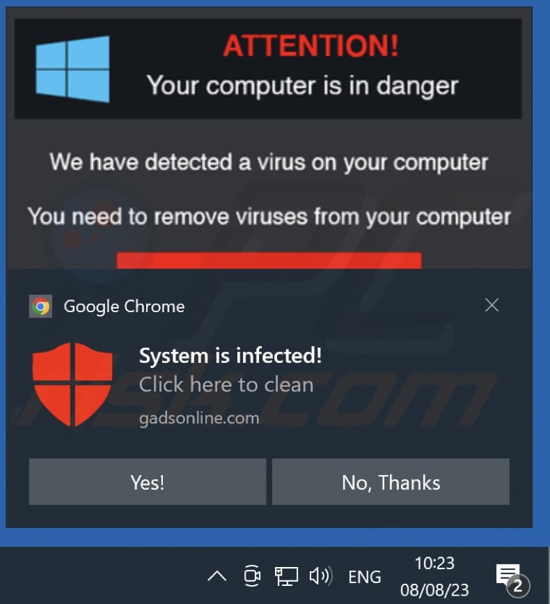 gadsonline[.]com notification
