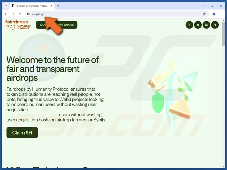 Humanity Protocol Airdrop scam
