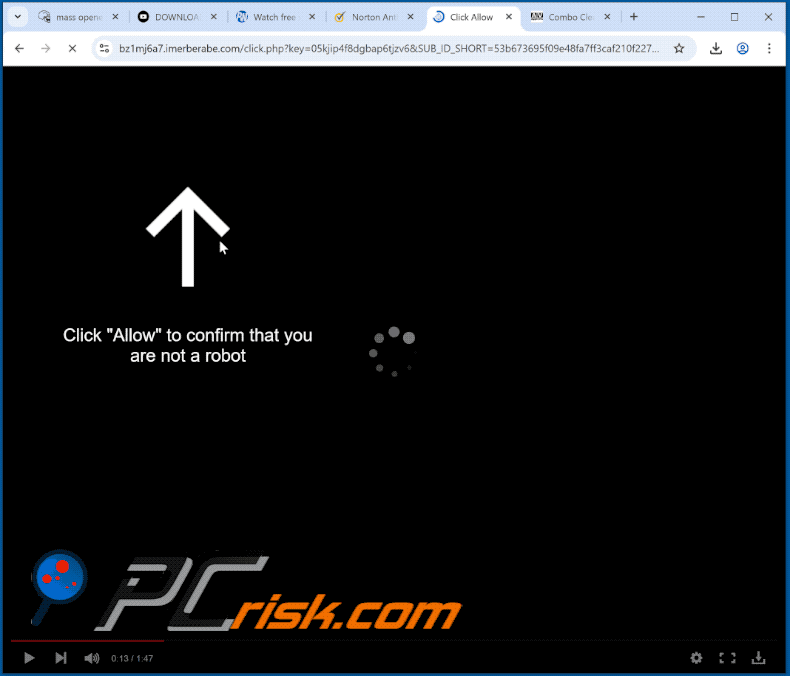 imerberabe[.]com website appearance (GIF)
