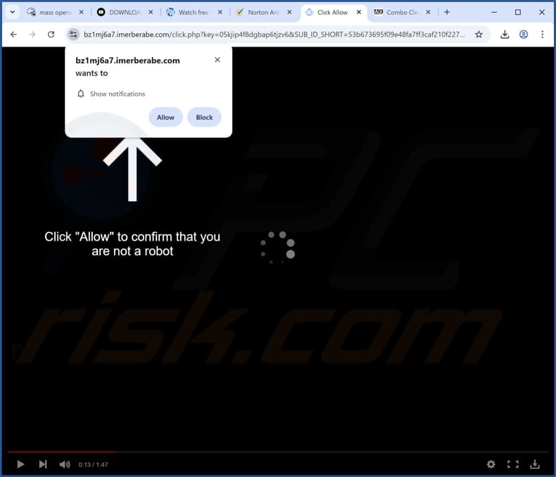 imerberabe[.]com ads