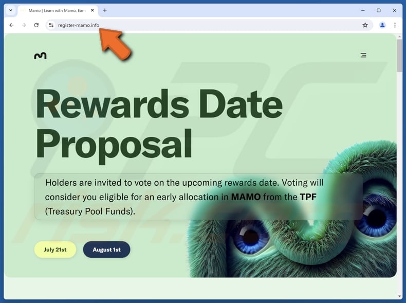 Mamo Rewards scam