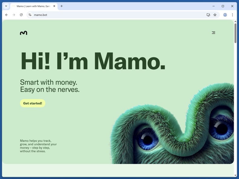 Mamo rewards scam real website (mamo.bot)