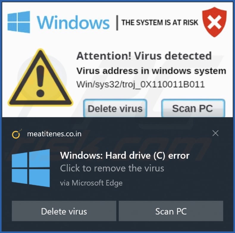 Ad delivered by the meatitenes.co[.]in webpage