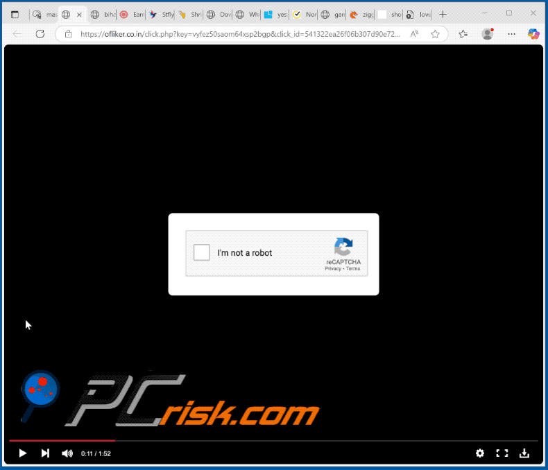 ofliker.co[.]in website appearance (GIF)