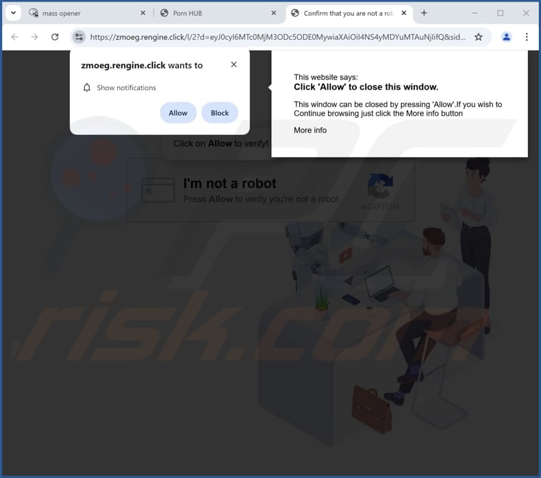 rengine[.]click ads