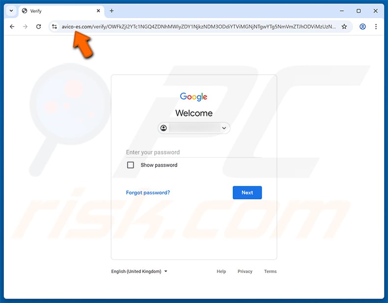 Phishing site promoted via Request To Deactivate Your Email Account Scam (2025-07-24)