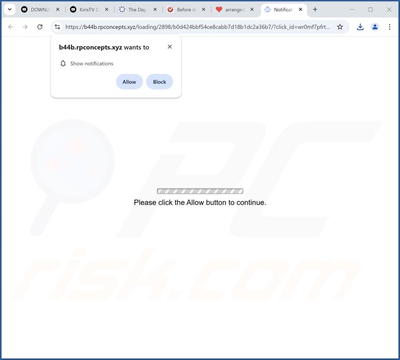 rpconcepts[.]xyz pop-up redirects