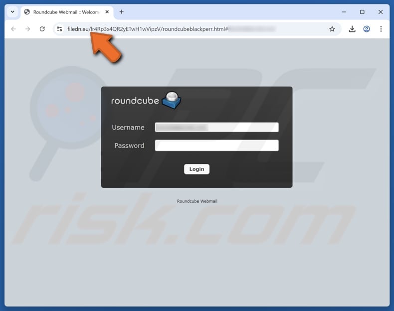 Verification Failed Email Scam phishing page