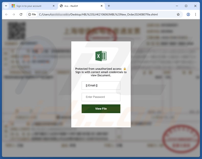 Virus Intrusion Into Our Office 365 Webmail Server Scam html attachment