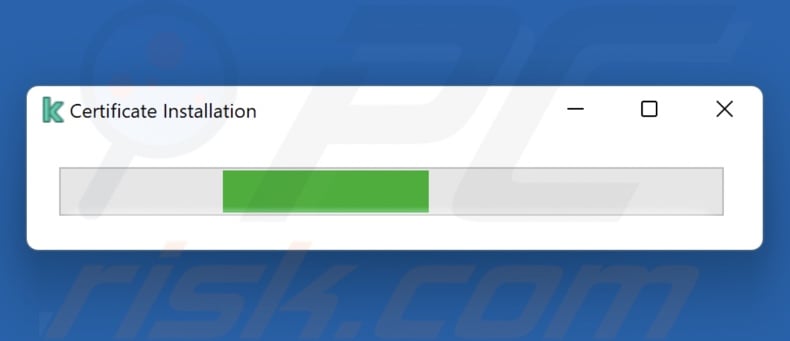 ApolloShadow malware displayed deceptive pop-up