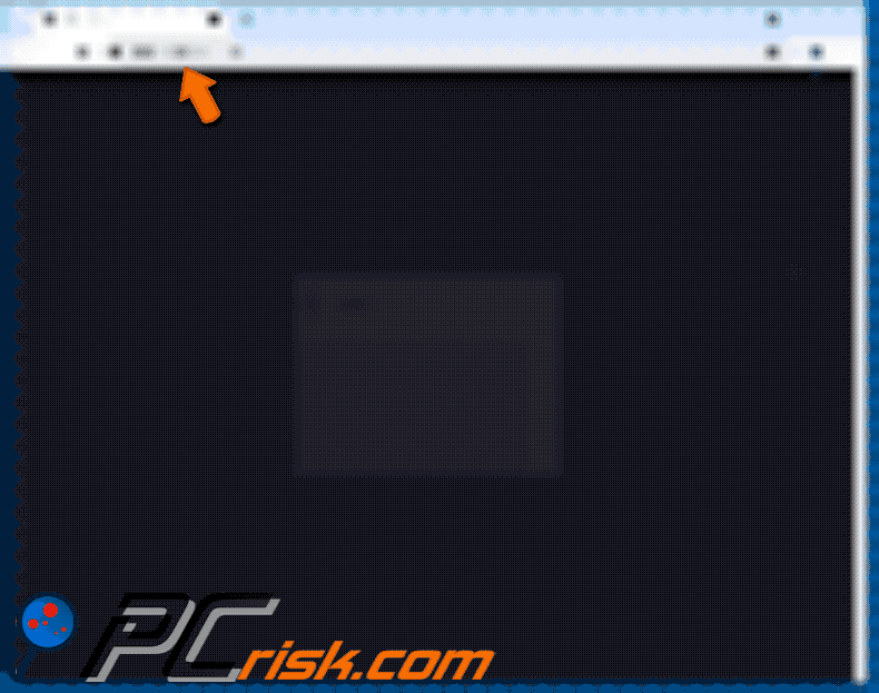 Appearance of Bitcoin.com - 1 New Transaction Has Been Sent scam (GIF)