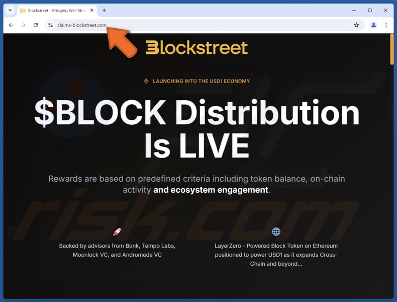 BlockStreet ($BLOCK) Distribution scam